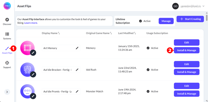 Account Asset Flip Management 1